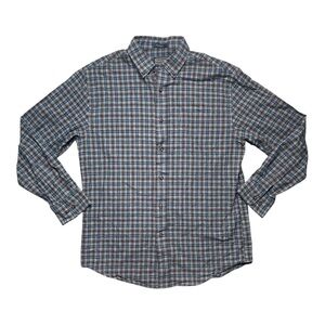 ❌SOLD❌Pendleton Landry cotton-wool blend flannel button-down shirt brown/grey